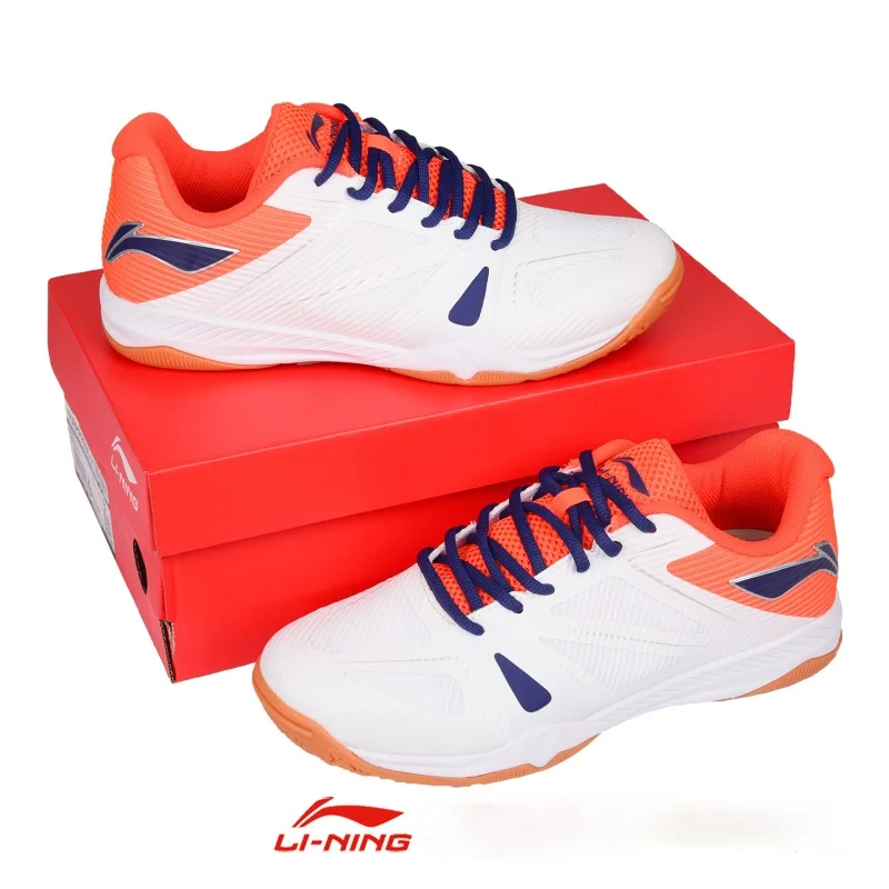 Оригинальная обувь для настольного тенниса li ning спортивные кроссовки дышащая