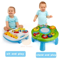 music table baby toys learning machine educational toy music learning table toy musical instrument for toddler 6 months