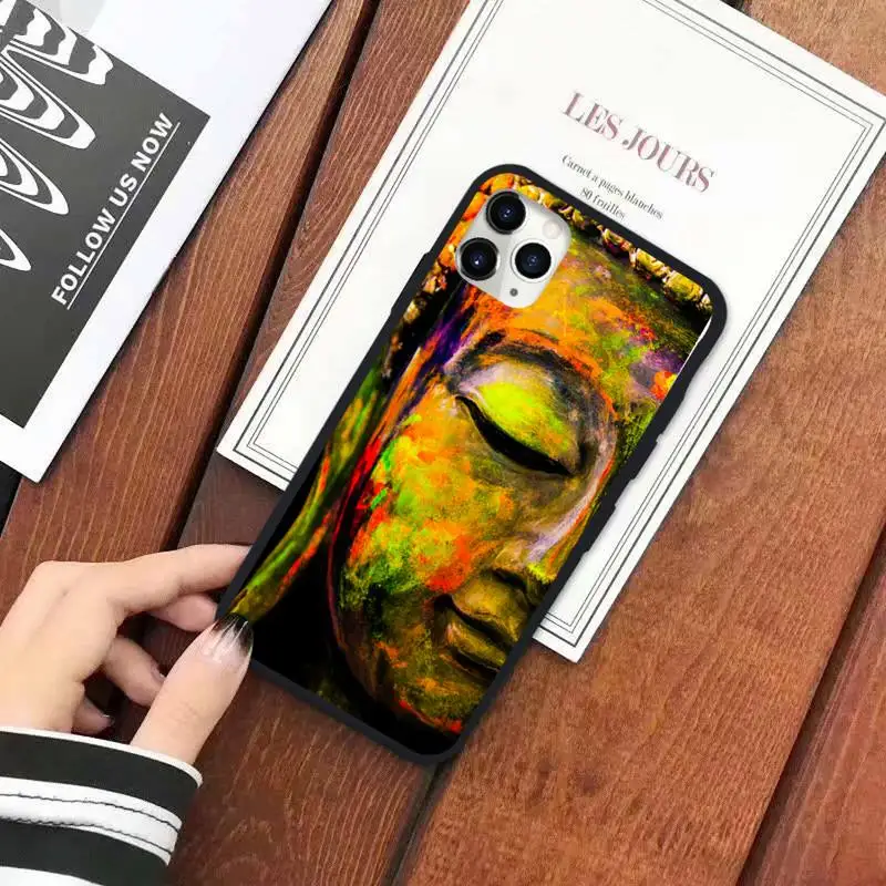 

Gautama Buddha faith pattern Phone Case for iPhone 11 12 mini pro XS MAX 8 7 6 6S Plus X 5S SE 2020 XR