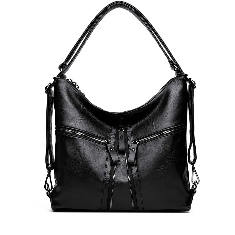 Новинка 2021 большие женские сумки женская сумка хобо из мягкой искусственной кожи
