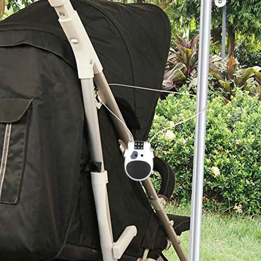 3 значный код Комбинации коляска замок велосипед трехколесный Пароль