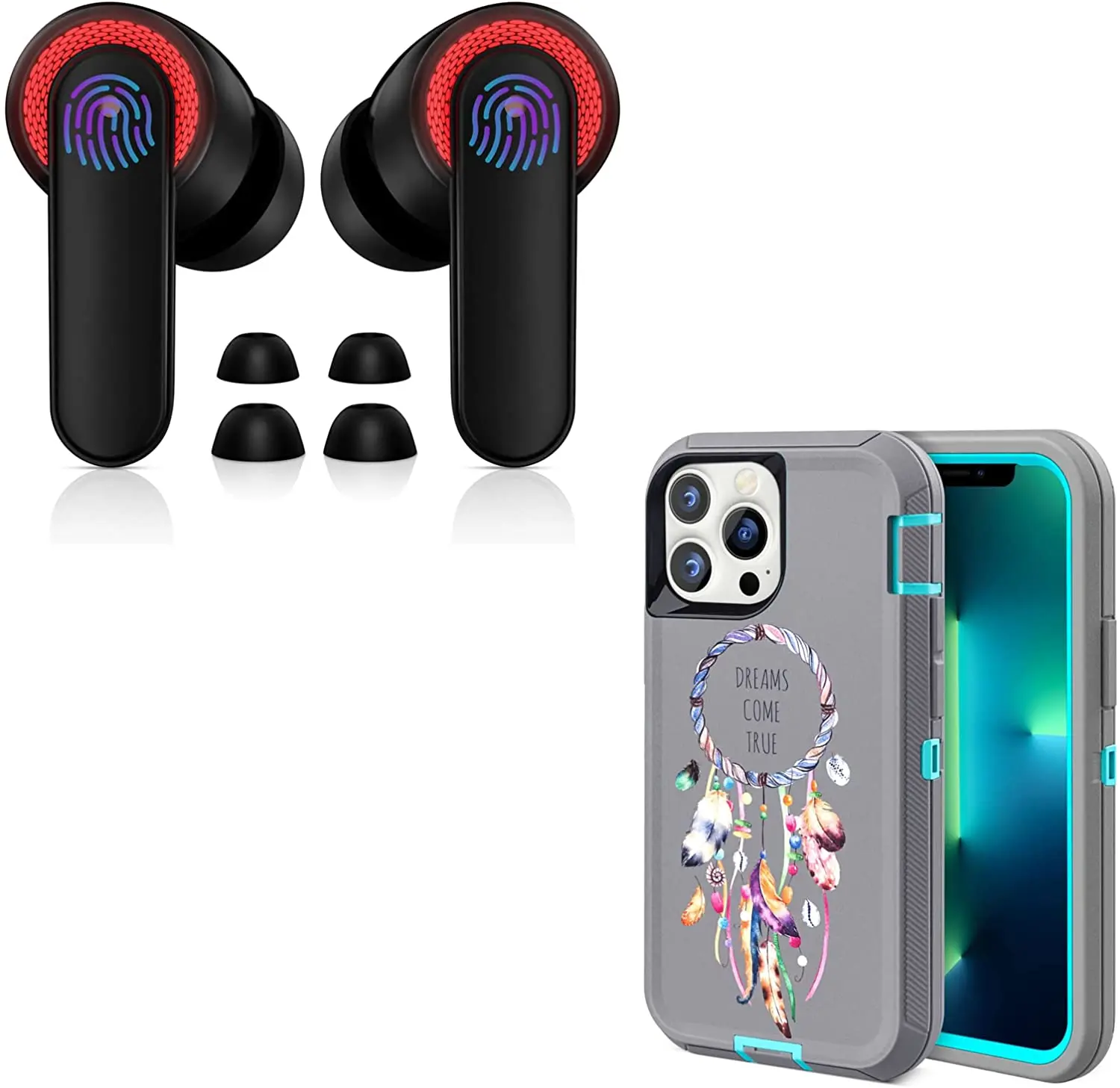 

Bluetooth-наушники с шумоподавлением и встроенным микрофоном