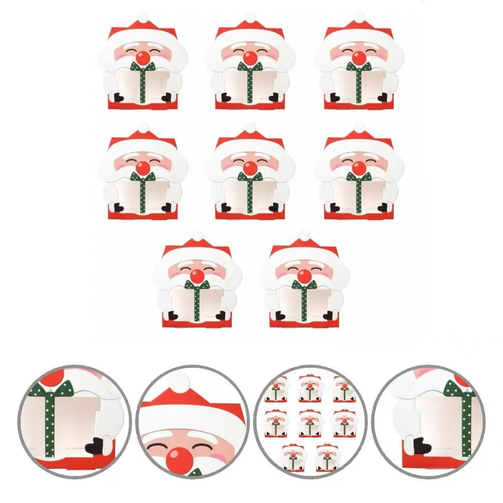 

8 шт., бумажные мини-коробки для печенья