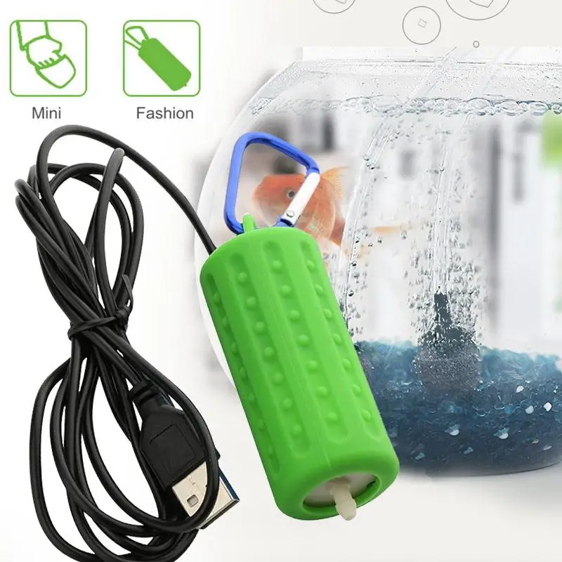 Аквариумный кислородный воздушный насос с USB бесшумные энергосберегающие