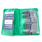 Стоматологические алмазные FG высокоскоростные боры серии FOSO для полировки стоматологических принадлежностей 50 шт.пакет