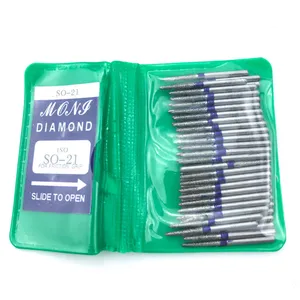 Стоматологические алмазные FG высокоскоростные боры серии FOSO для полировки стоматологических принадлежностей 50 шт.пакет