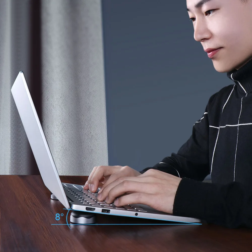 Xiaomi Mijia Hagibis охлаждающая подставка под ноутбук Магнитная Адсорбция и физическое