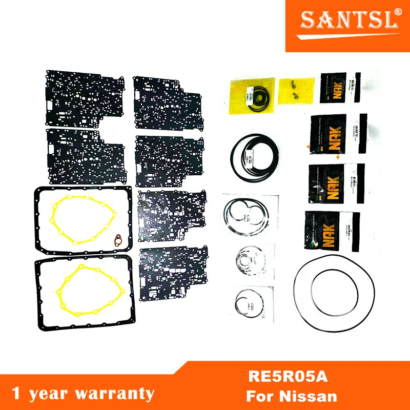 

6-Speed Car Transmission Rebuild Master Kit Overhaul Kits Fit for NISSAN RE5R05A Rubber Car Overhaul Kits New