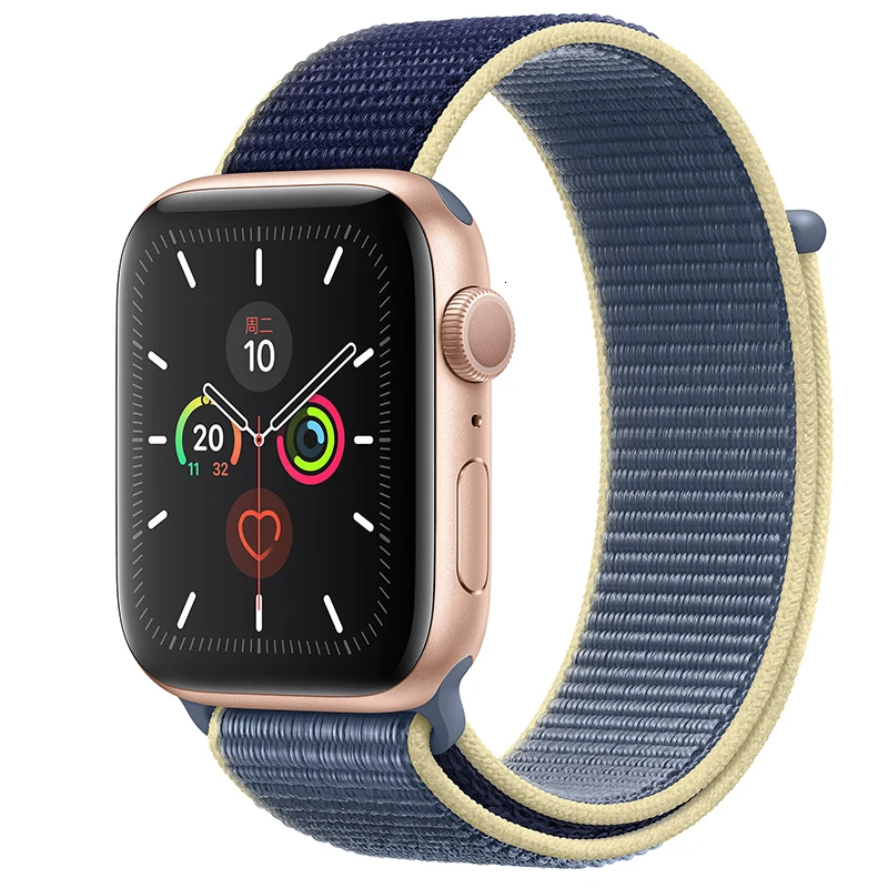 Нейлоновый ремешок для Apple Watch серии 5 42 мм iwatch 44 мм ремешок 38 мм 40 мм iwatch sreies 4 3 2 pulseira браслет ремешок для часов