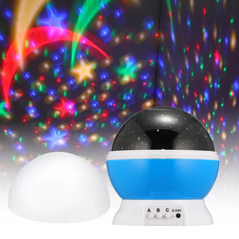 

Проектор неба, звезда, луна, галактика, ночник для детей, декор для детской спальни, проектор, вращающийся ночной светодиодный светильник дл...