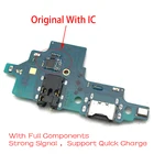 Микро-USB зарядное устройство док-станция порт для зарядки микрофон гибкий кабель для Samsung Galaxy A9 2018 A920F запасные части