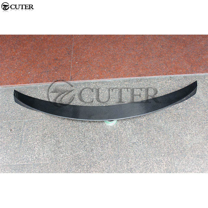 W205 седан задние крылья из углеродного волокна спойлер для багажника Mercedes-benz C300 C180