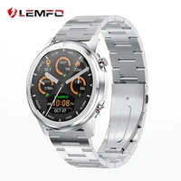 lemfo lf26 full touch 360360 hd amoled screen smart watch men bluetooth 5 0 weather watch face ip67 waterproof smartwatch