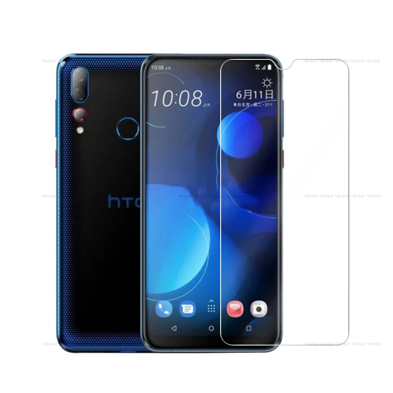 Закаленное стекло 2.5D для HTC Desire 19 PLus защитная пленка Защита экрана +|Защитные