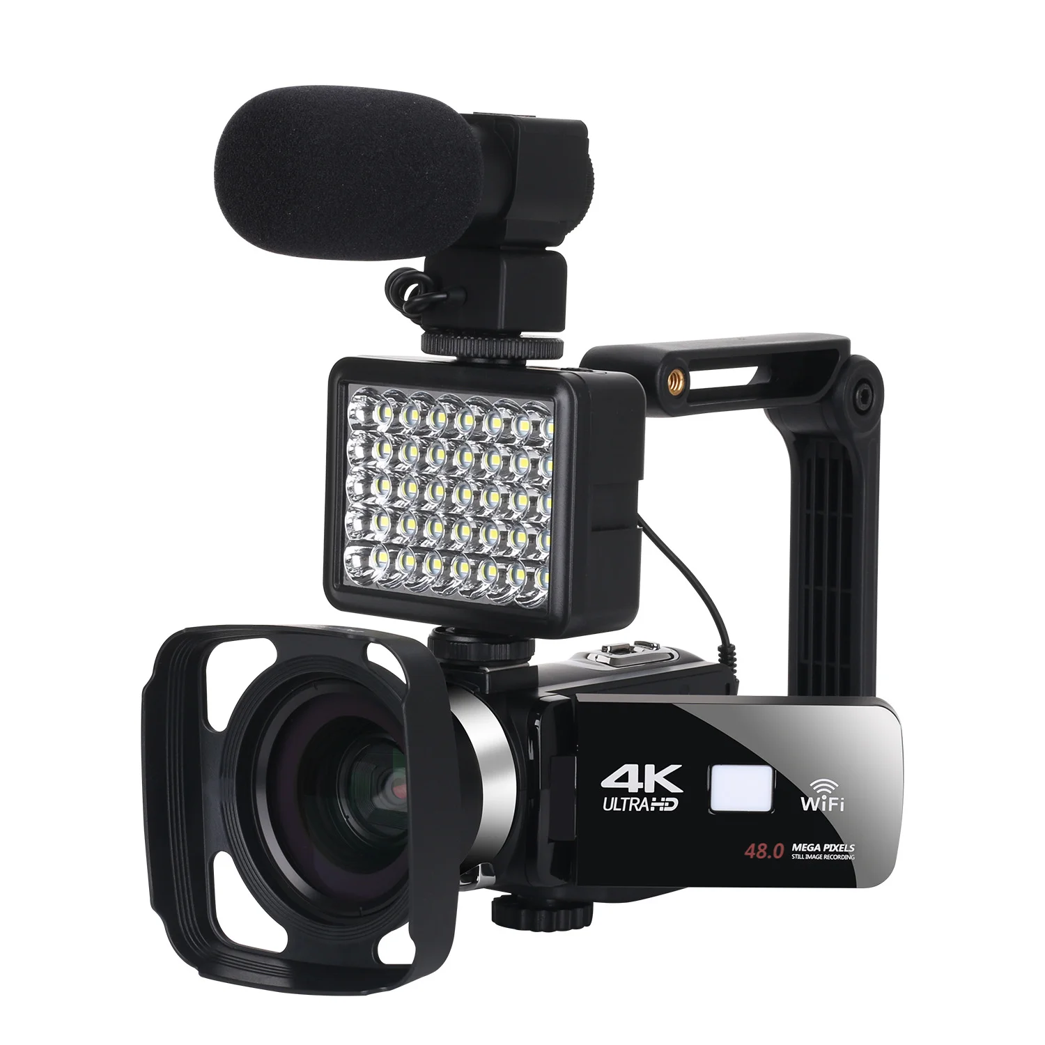 

Amazon hot sale Video camera camcorder with remote control and Microphone for recording