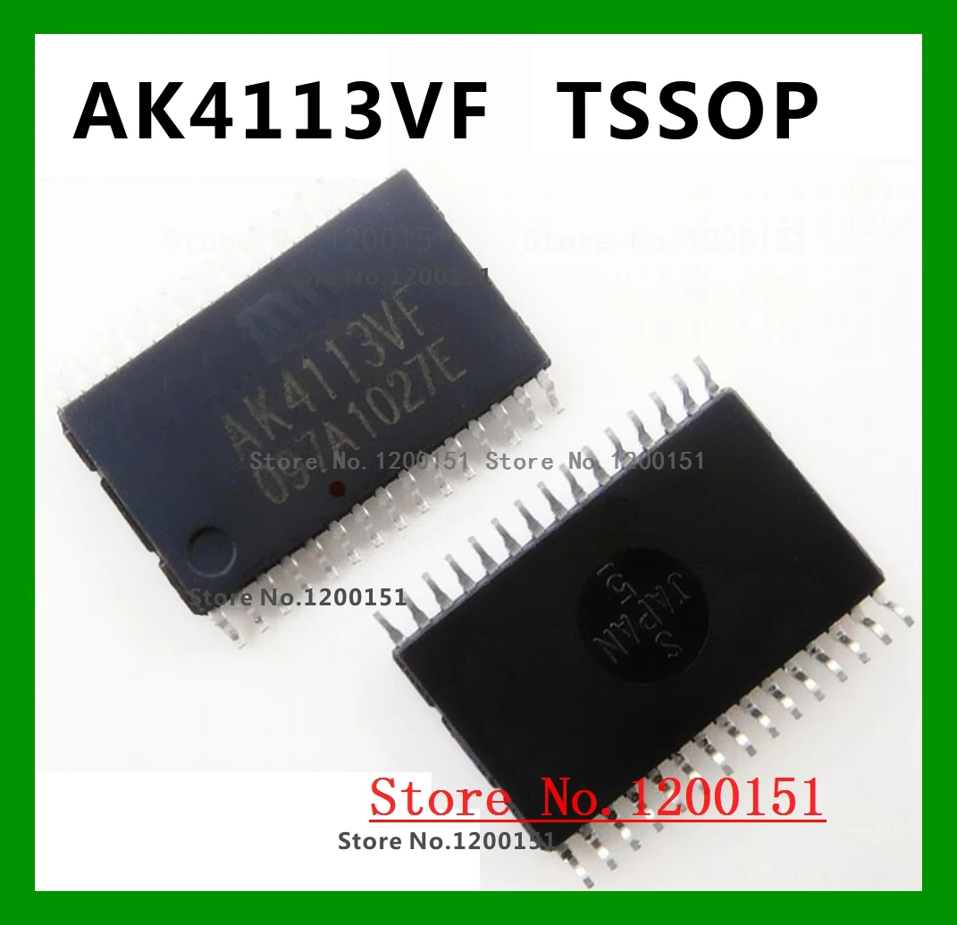 AK4113 AK4113VF AK4393 AK4393VF TSSOP|Интегральные схемы| |