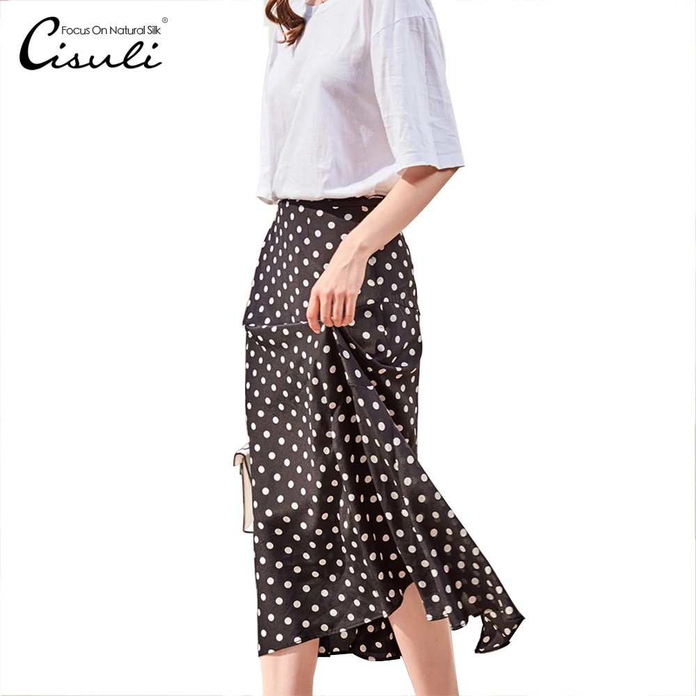 

CASUAL silk ladies dress holiday dress