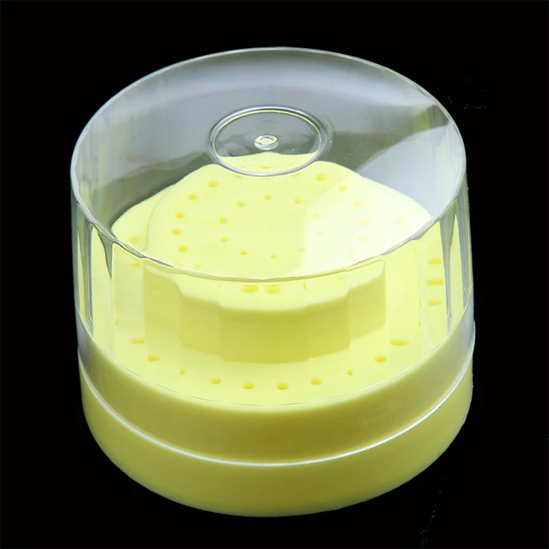 Круглый пластиковый держатель для бура с 60 отверстиями чехол Бора алмазного