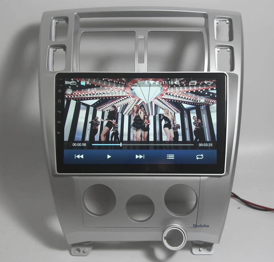8 core DSP 4G+64G Car radio Multimedia dvd player 10.1" android 9.0 For Hyundai Tucson 2006- stereo gps audio tape recorder