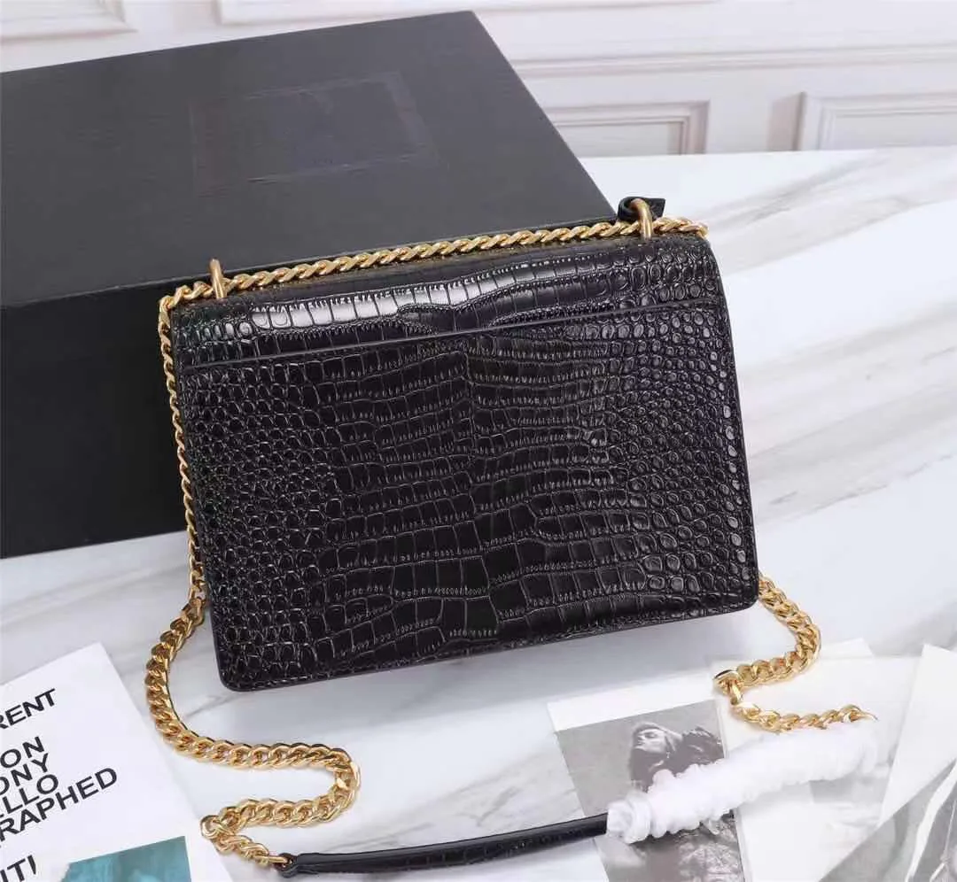 

Bag women 2021 new leather fashion all-match chain shoulder messenger bag luxury handbag women