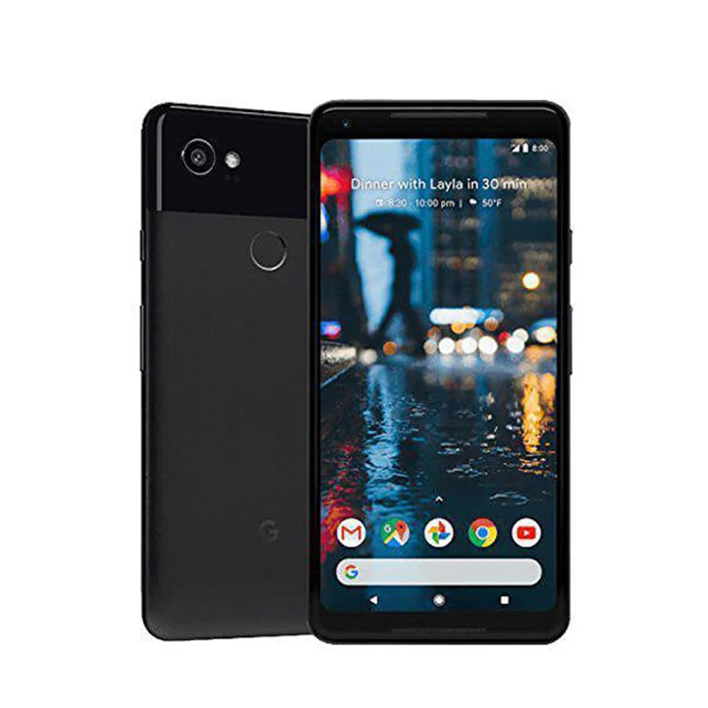 Разблокированный смартфон Google Pixel 2 5,0 ''дюймов, Восьмиядерный, с одной sim-картой, 4G LTE, Android, мобильный телефон, 4 Гб ram, 64 ГБ, 128 ГБ rom, смартфон