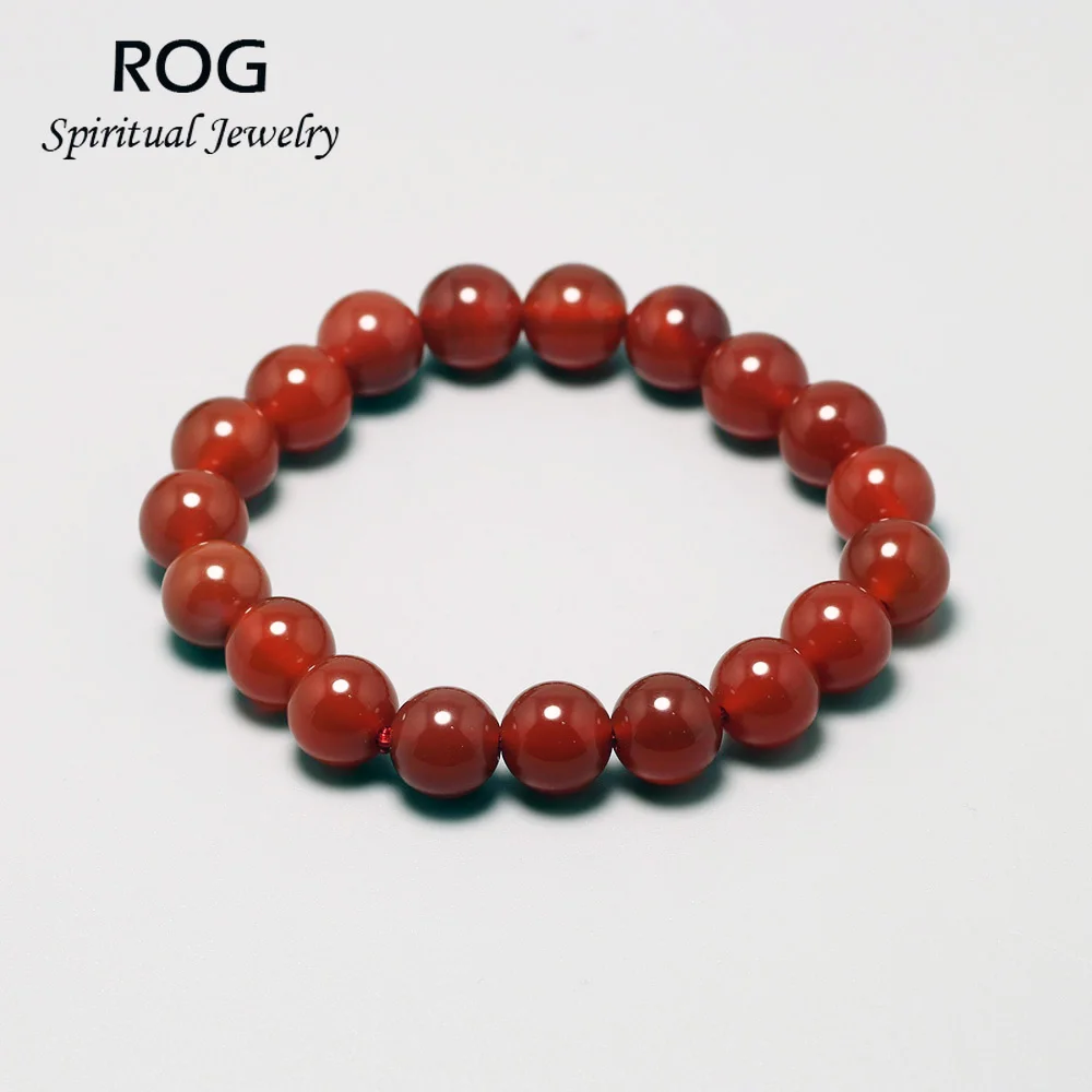 Бусины из натурального камня браслет для женщин и мужчин Сердолик Ом Мала