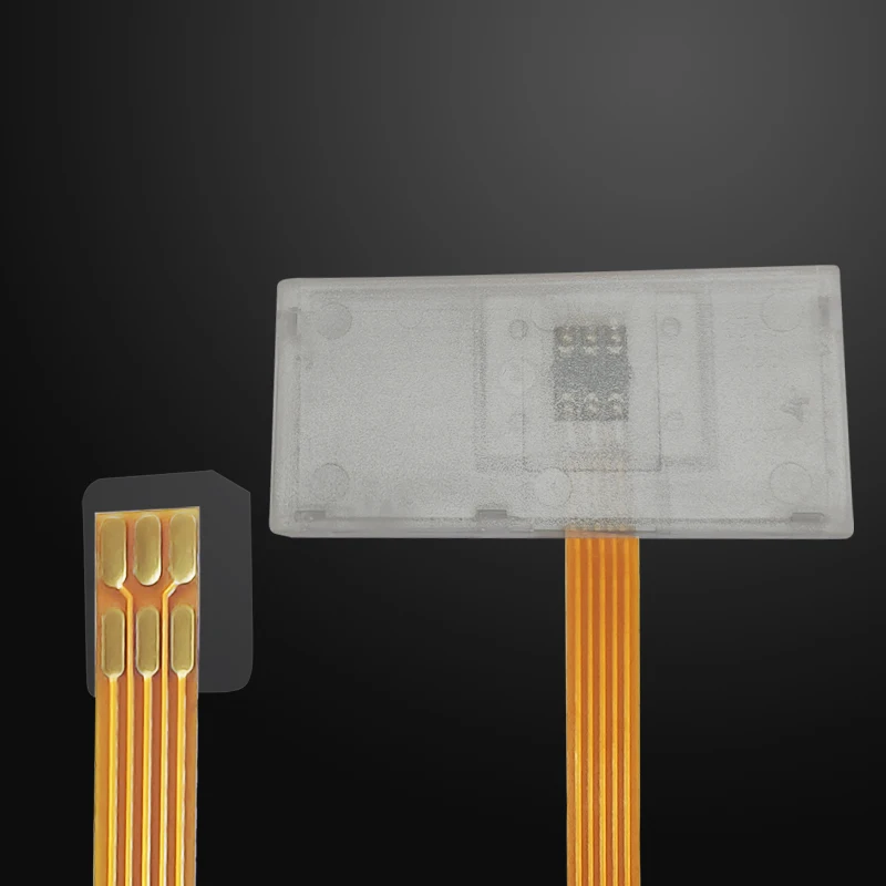 

Small Card Turn Big Card Converter Adapter Transparent Open Device for Samsung