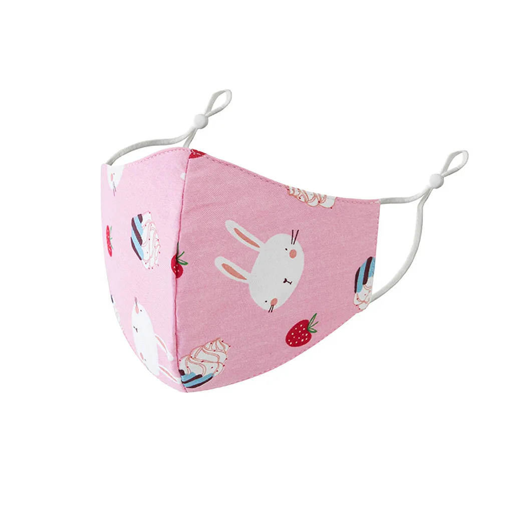 Рождественская моющаяся многоразовая детская мультяшная Регулируемая защитная