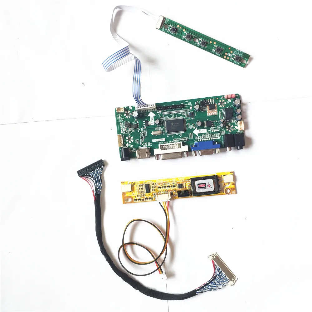 Плата контроллера экрана для NL10276BC30 04F/10 LCD мониторов LVDS 20 Pin CCFL 15 &quot1024*768 VGA HDMI