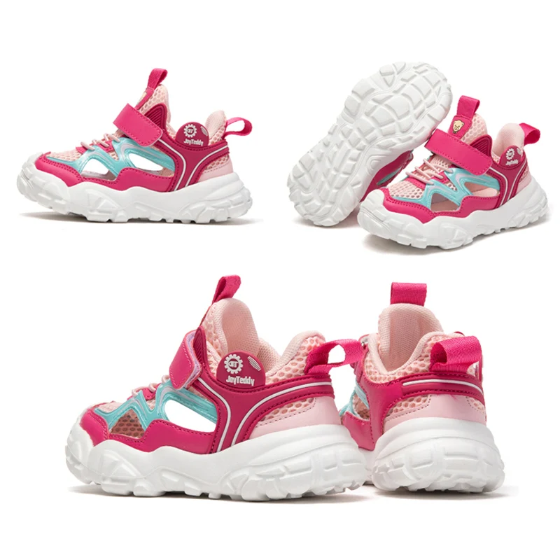 

Kids Shoes Skin-friendly Breathable inner Fabric Boys Girls Shoes Comfortable Non-slip Kids Sneakers Hollow Frame Footwear