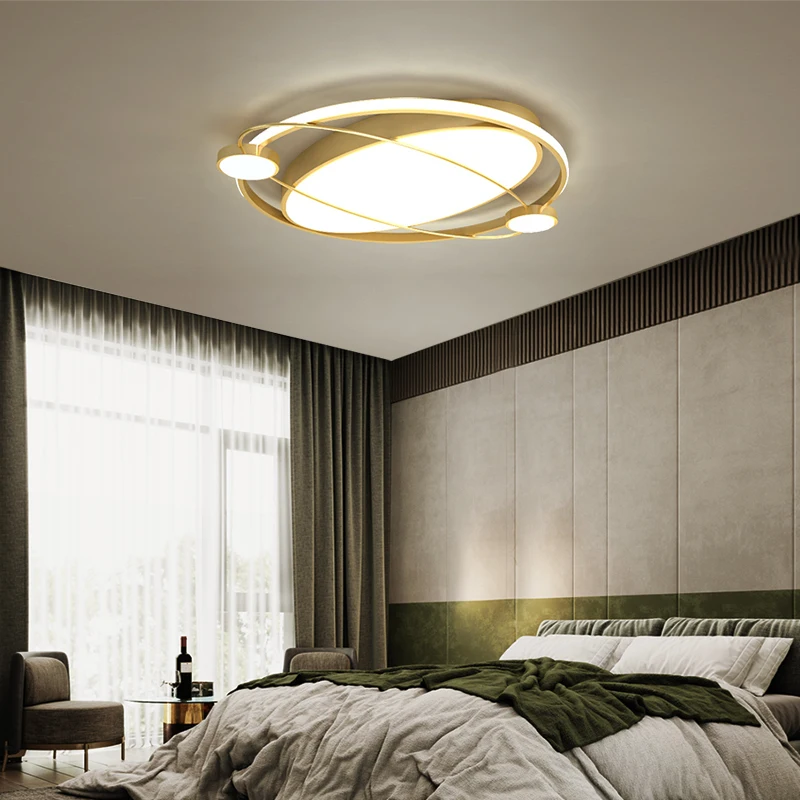 

Round circlr rings Modern LED Ceiling lights for living room Bedroom study Luminaire plafonnier lustre led Ceiling Lamp for home