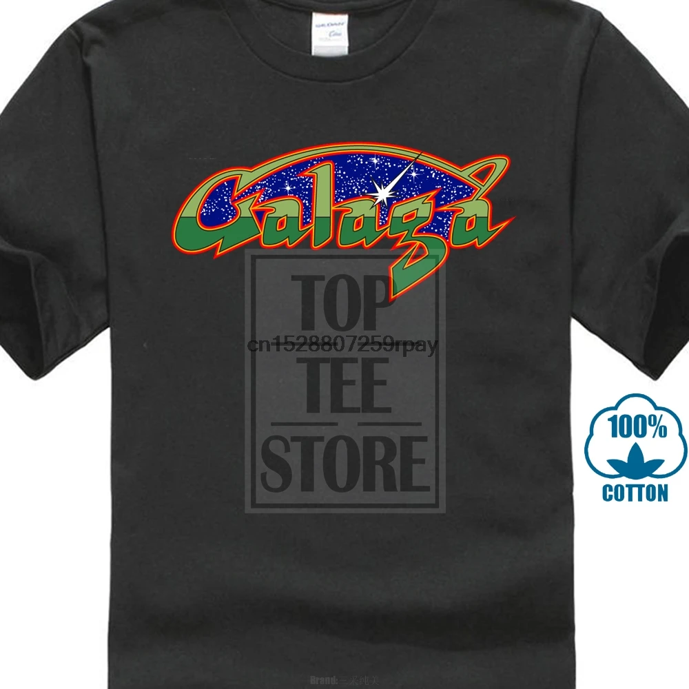 

Galaga Video Game T Shirt Arcade Video Geek Vintage Game Shooter New From Us