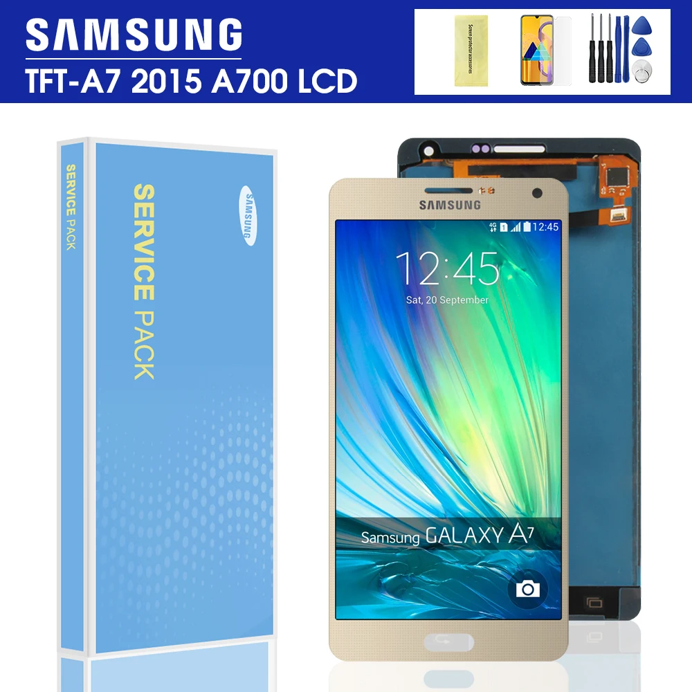 ЖК-дисплей 5 ''для Samsung A7 A700 A700F сменный экран для samsung A700FD A7000 A7009 | Мобильные