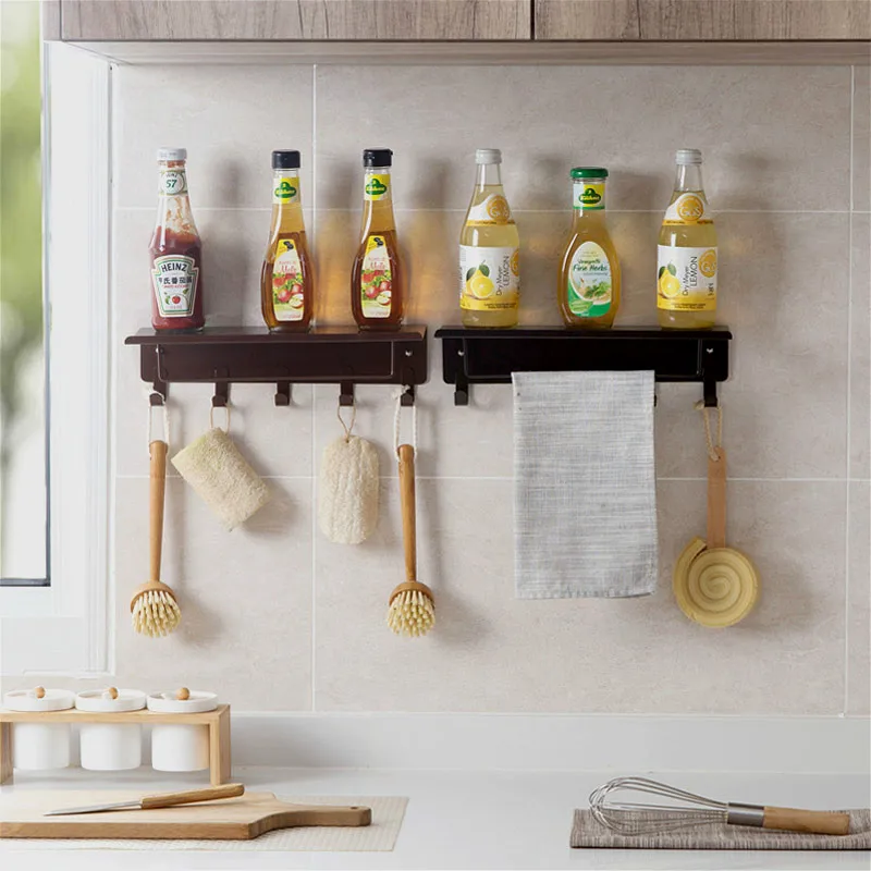 Оригинальная в стиле ретро железная стойка для хранения Кухня Ванная комната