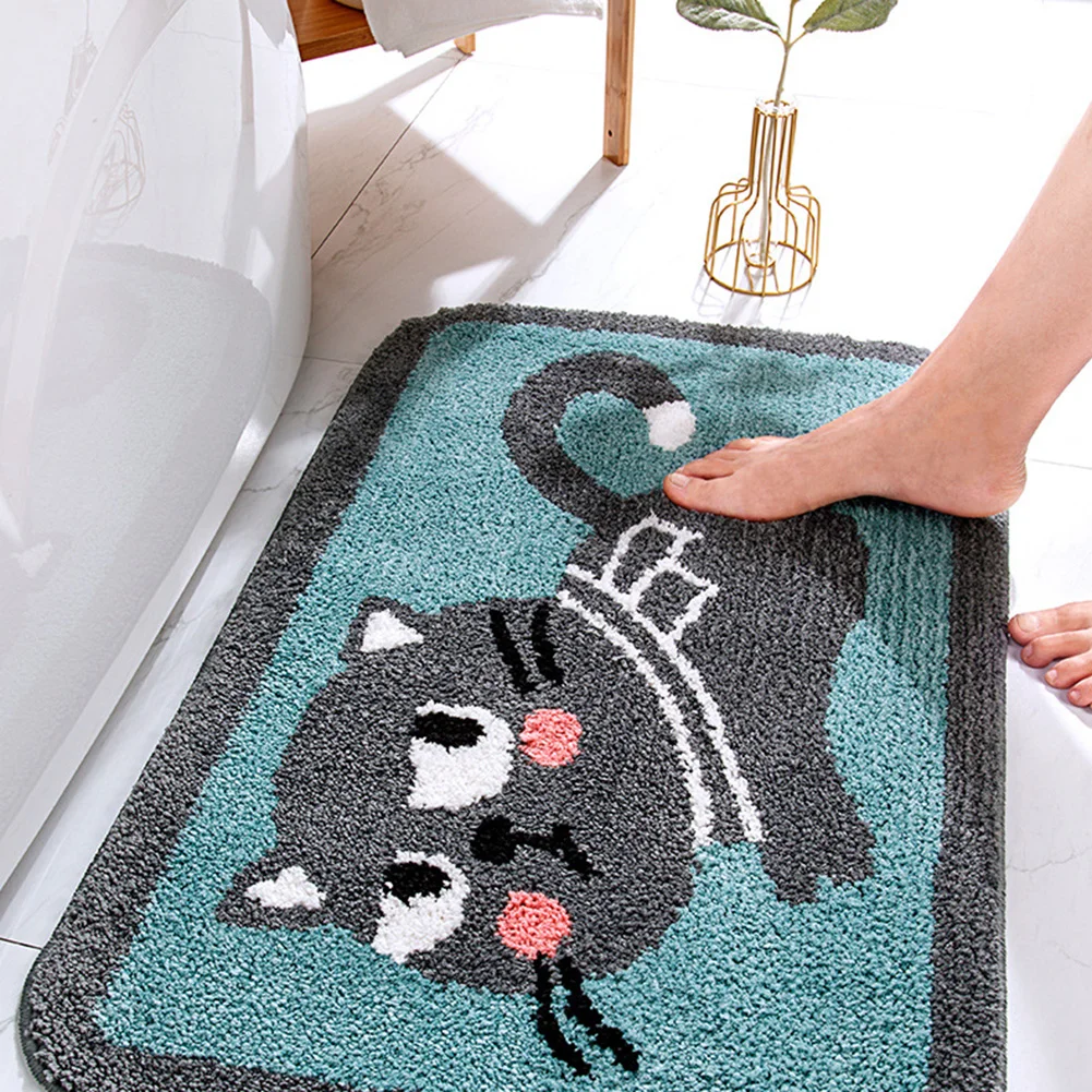 40x60 см ванная комната прямоугольная Нескользящая водопоглощающая дверь коврик