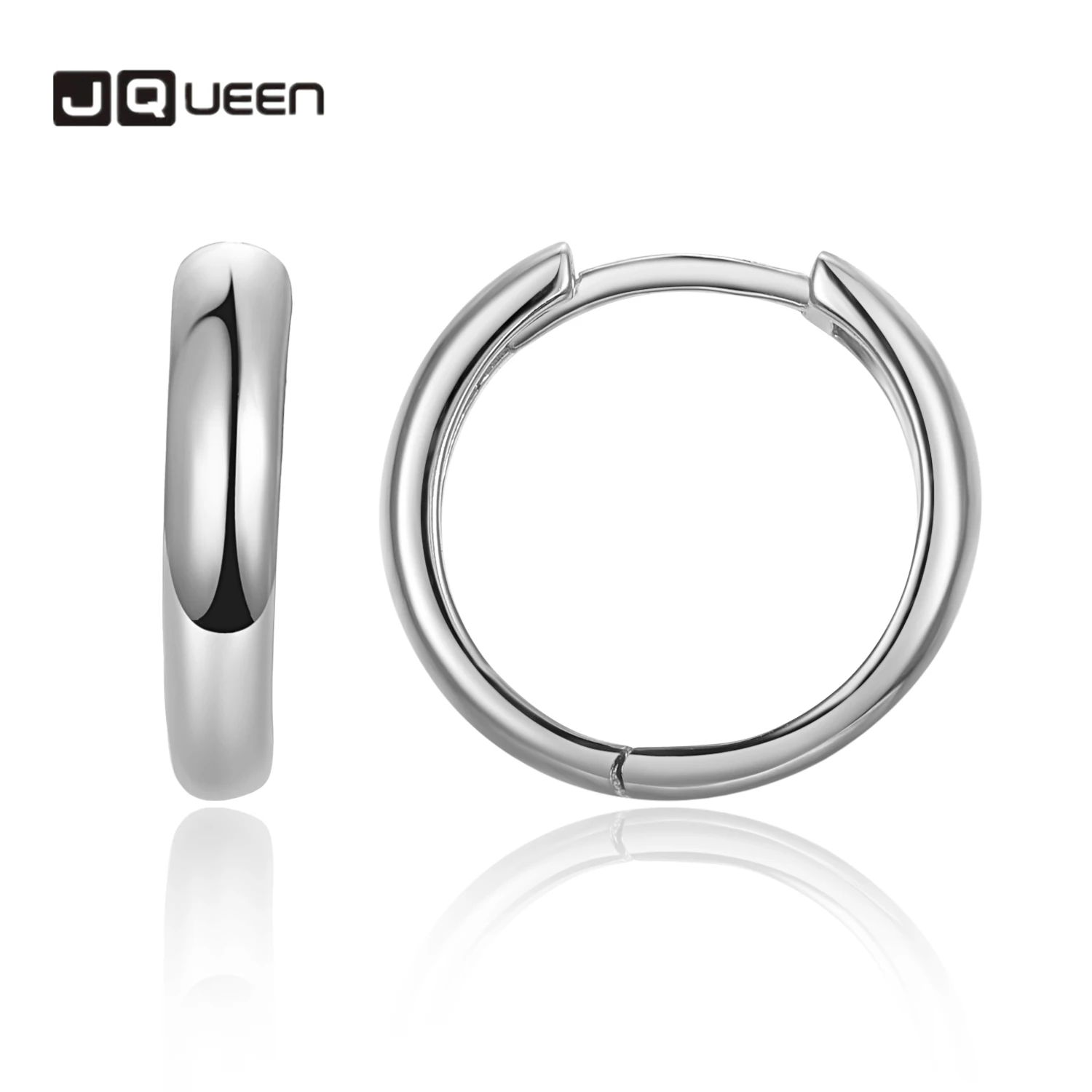 

925 серебро родиевое золотое покрытие 12 мм диаметр глянцевые серьги шпильки для свадьбы помолвки Вечерние