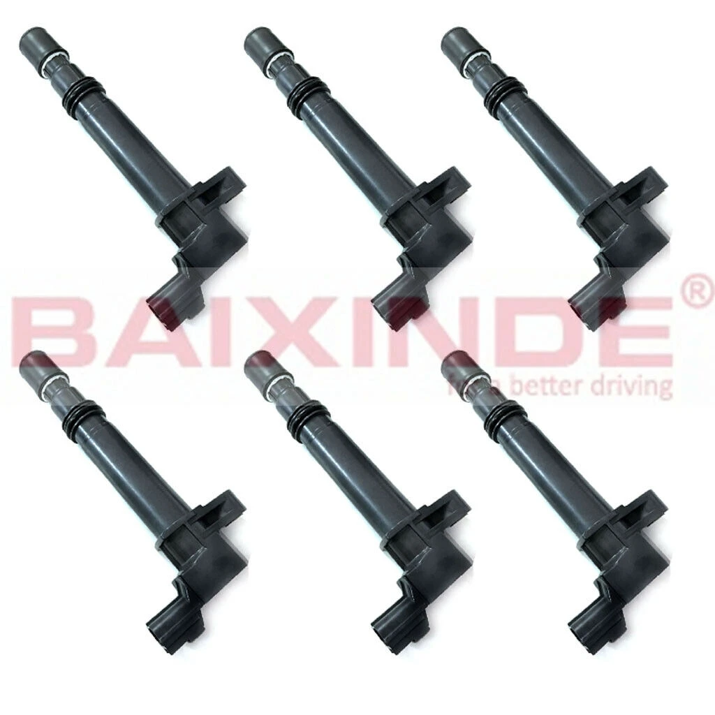 

BAIXINDE 6x Ignition Coils 56028138AB UF270 For Dodge Jeep Mitsubishi 3.7L V6 4.7L V8