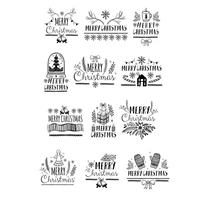daboxibo christmas wishes clear stamps mold for diy scrapbooking cards making decorate crafts 2020 new arrival