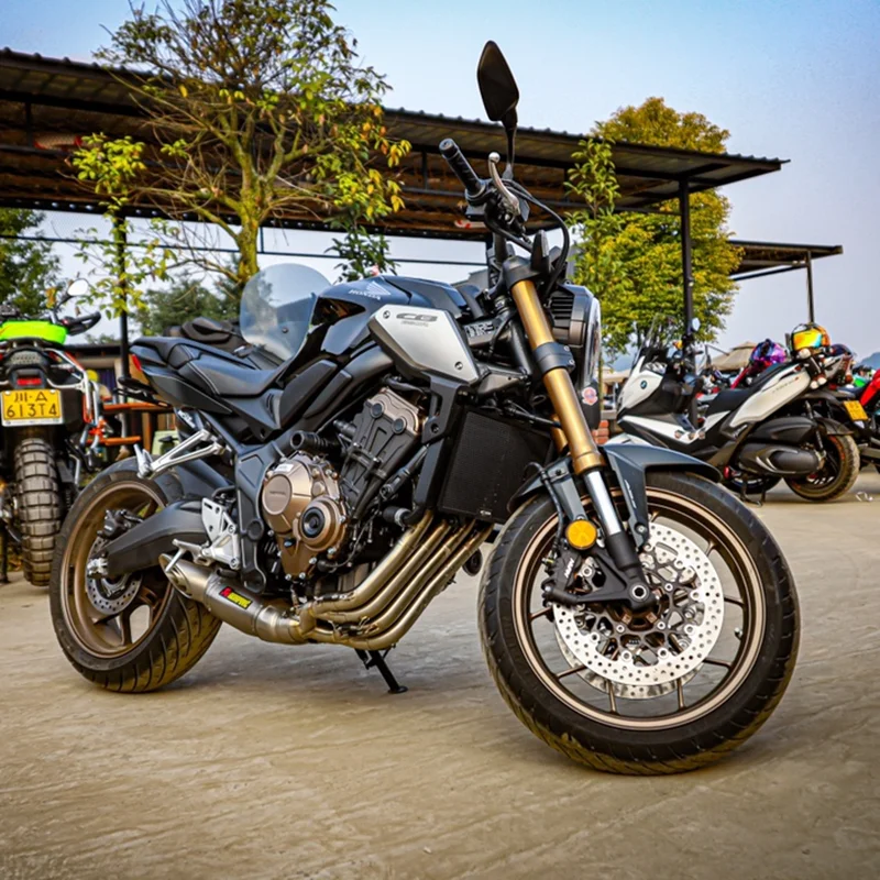 Крышка решетки радиатора мотоцикла из алюминиевого сплава Подходит для HONDA CB650R