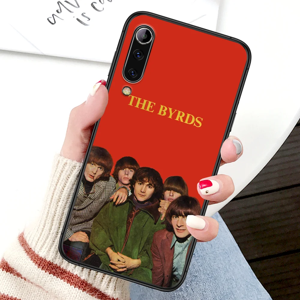 

The Byrds Band Phone Case For Xiaomi Mi Note 10 A3 9 MAX 3 A2 8 9 Lite Pro Ultra black Coque Fashion Waterproof 3D Etui Silicone