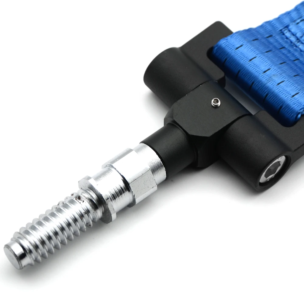 

Universal Racing Tow Strap Towing Hook Rope for BMW European Car Auto Trailer Ring Blue/Red/Black