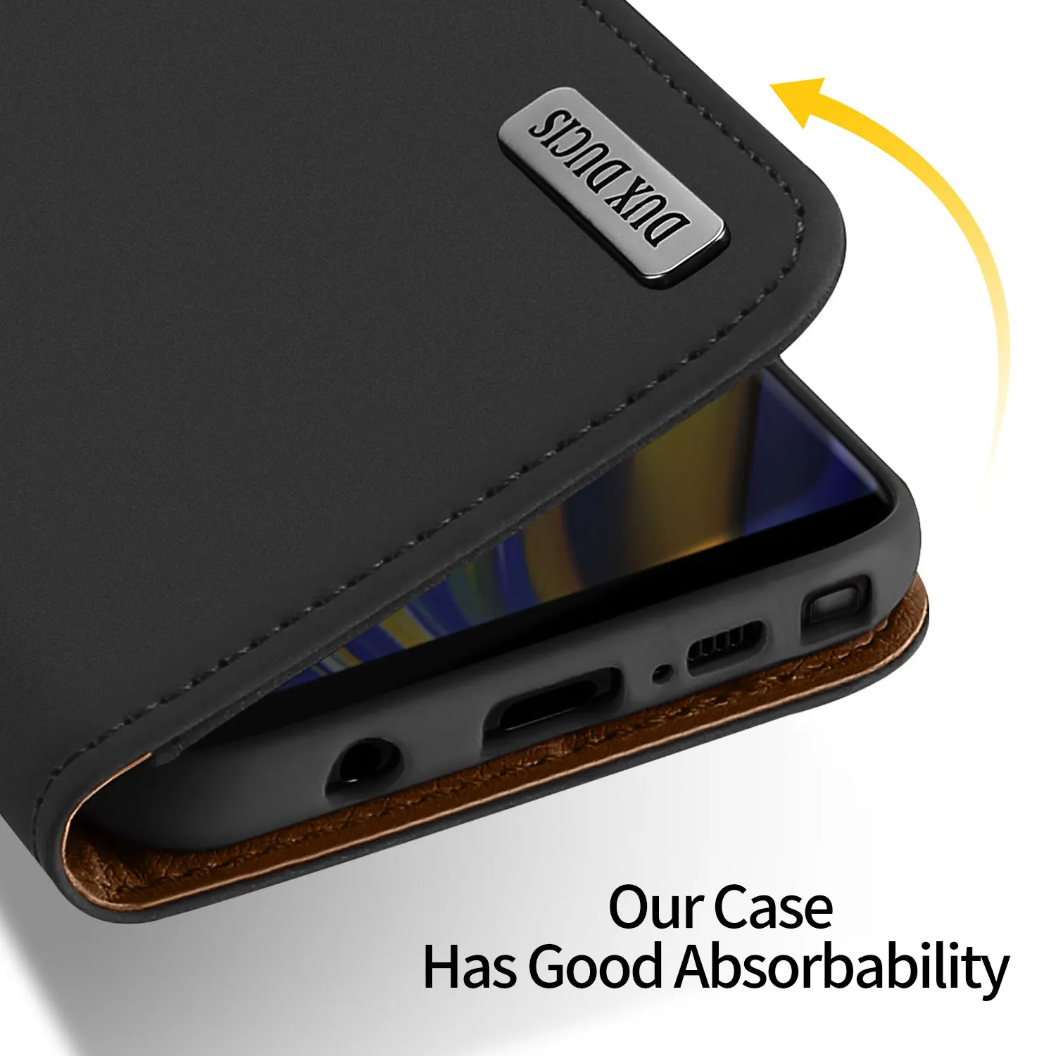 Чехол для телефона DUX DUCIS из натуральной кожи Samsung Note 20 10 чехол-книжка Galaxy S10 Note20 S20