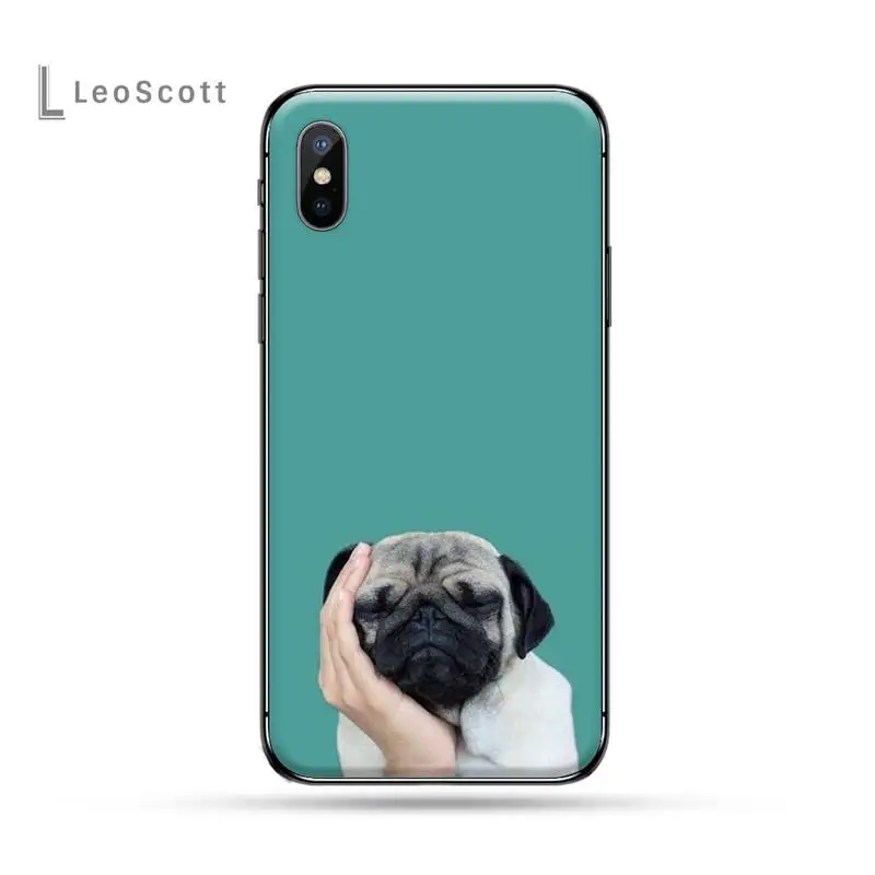 

Cute French Bulldog Phone Cases for iPhone 11 12 pro XS MAX 8 7 6 6S Plus X 5S SE 2020 XR mini