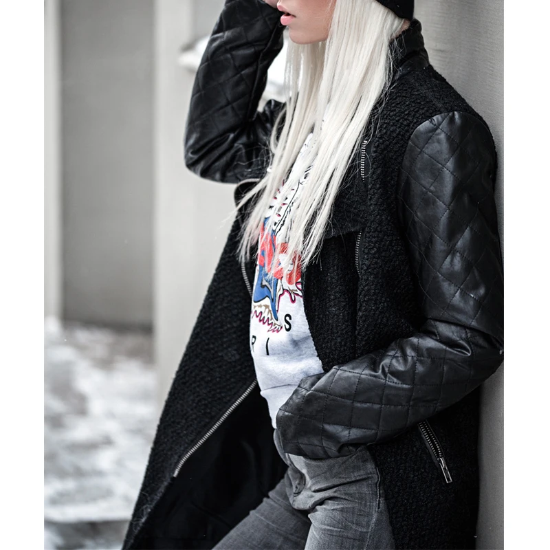 Ветровка куртка осенняя и зимняя с боковой молнией кардиган пальто Повседневная