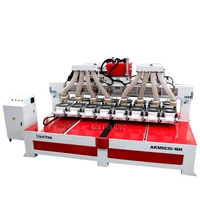 16 heads 2 2kw water cooling spindle 50030012200mm cnc router machine for padel tennis rackets making machine