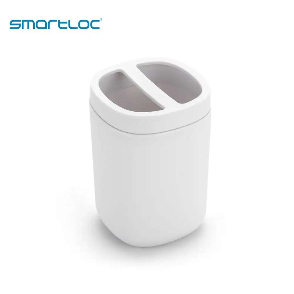 Smartloc белый пластик аксессуары для ванной комнаты Набор из 6 держатель зубной