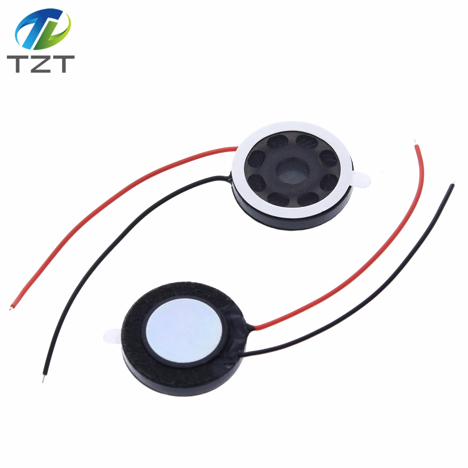 TZT Round 8 Ohm 1W Speaker 8ohm 20mm Loud Speakers Mobile Phone Small Loudspeaker Audio | Электронные компоненты и