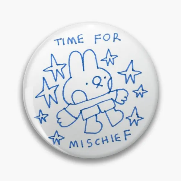 

TIME FOR MISCHIEF Soft Enamel Pin Badge Badge Lapel Pin Brooch Jewelry for Women Fashion Gift