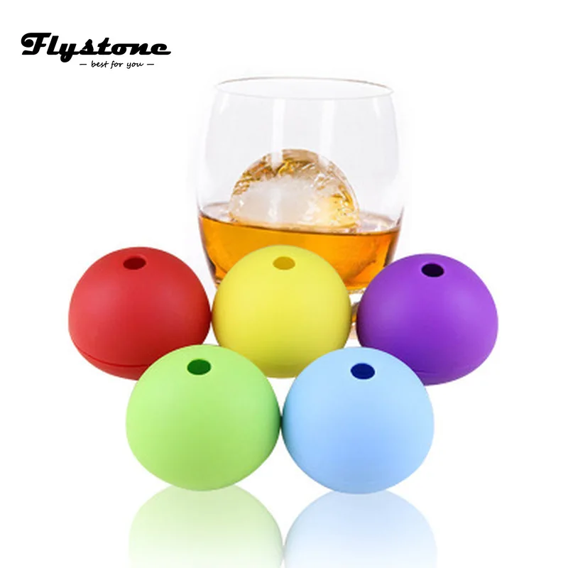 Горячие Творческие силиконовые цветные войны смерти звезда круглый шар льда Куб