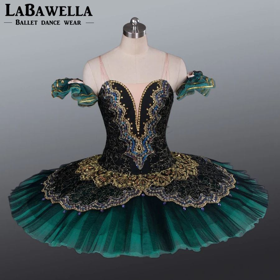 Женская балерина блинчик сценический костюм пачка BT8941G профессиональная